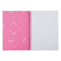 Spiral-Notizbuch DIN A4 kariert (Motiv2) – Hello Kitty