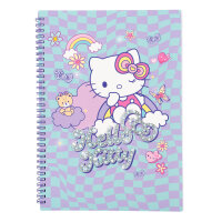Spiral-Notizbuch DIN A4 kariert (Motiv3) – Hello Kitty