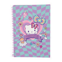 Spiral-Notizbuch B5 kariert (Motiv2) – Hello Kitty