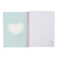 Spiral-Notizbuch B5 kariert (Motiv3) – Hello Kitty