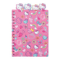 Spiral-Notizbuch DIN A5 kariert (Motiv1) – Hello Kitty