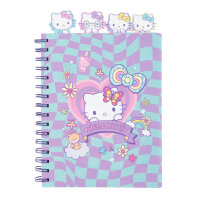 Spiral-Notizbuch DIN A5 kariert (Motiv2) – Hello Kitty