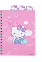 Spiral-Notizbuch DIN A5 kariert (Motiv3) – Hello Kitty