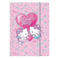 Karton-Klappmappe DIN A4 (Motiv3) – Hello Kitty