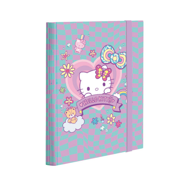 Karton-Sammelmappe DIN A5 – Hello Kitty (Motiv1)