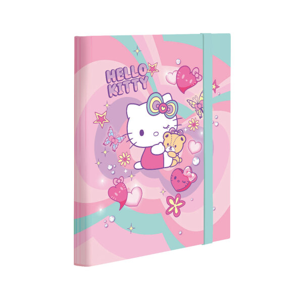 Karton-Sammelmappe DIN A5 – Hello Kitty (Motiv3)