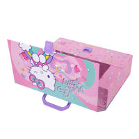 Karton-Dokumentenkoffer DIN A4+ – Hello Kitty (Motiv1)