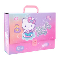 Karton-Dokumentenkoffer DIN A4+ – Hello Kitty (Motiv3)