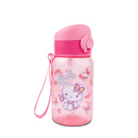 Trinkflasche HUGO 500ml mit Trinkhalm – Hello Kitty...