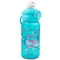 Wasserflasche 600ml mit Figur Des.2 HK pastell-mint