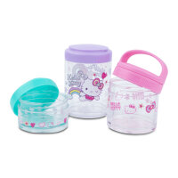 3 Snackboxen mit Griff – Hello Kitty