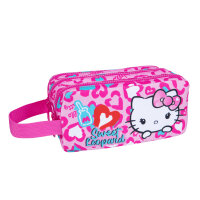 PRIMUS Federmäppchen 3 RV – Hello Kitty (Leopard)