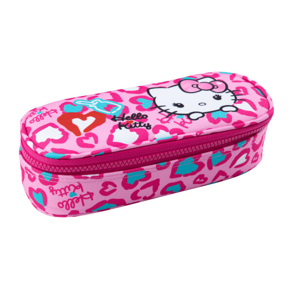 CAMPUS Etuibox mit Trennklappe – Hello Kitty (Sweet Leopard)