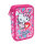 JUMPER 2 gefüllt Etui 2 Fächer – Hello Kitty (Sweet Leopard)