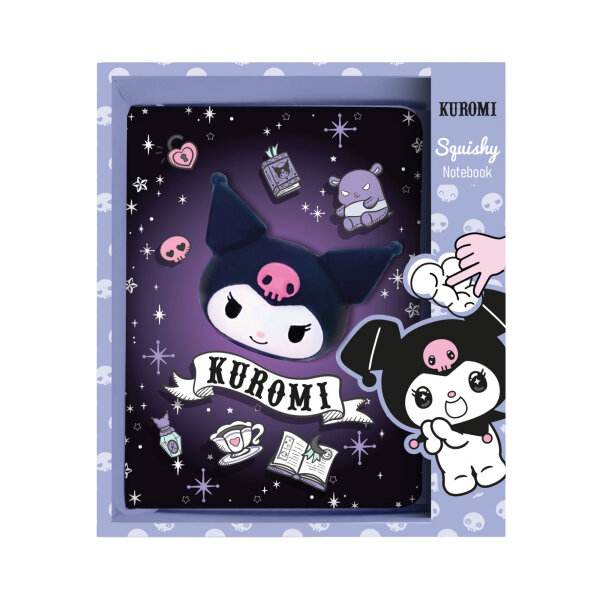 Notizbuch B6, Squishy Design_3 Kuromi