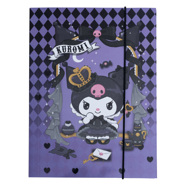Kartonmappe A4, Design_3 Kuromi