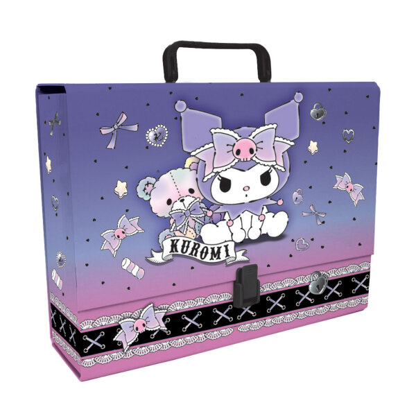 Pappkoffer mit Griff 9cm, Design_2 Kuromi