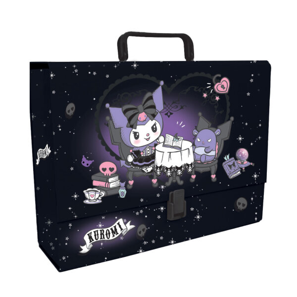 Pappkoffer mit Griff 9cm, Design_3 Kuromi