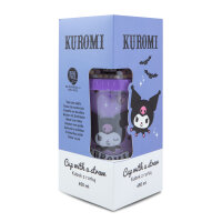 Plastik Becker m.Deckel+Halm Des.1  HK Kuomi