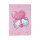Schulheft A5,32,kariert, Design 1, HK pastell-pink VE6