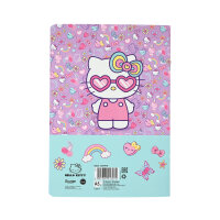 Schulheft A5,32,kariert, Design 3, HK pastell-pink VE6