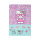 Schulheft A5,32,kariert, Design 3, HK pastell-pink VE6