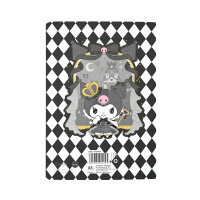 Schulheft A5,32,kariert, Design 2, Kuromi VE6