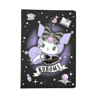 Schulheft A5,32,liniert, Design 1, Kuromi VE6