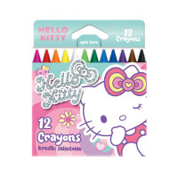 Wachsmalstifte bunt 12x – Hello Kitty