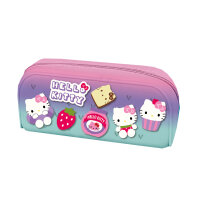 Stift-Etui Silikon mit Motiv-Pins (Display 12St.) – Hello Kitty