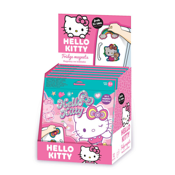 Kreativ-Magnete (Display 12St.) – Hello Kitty