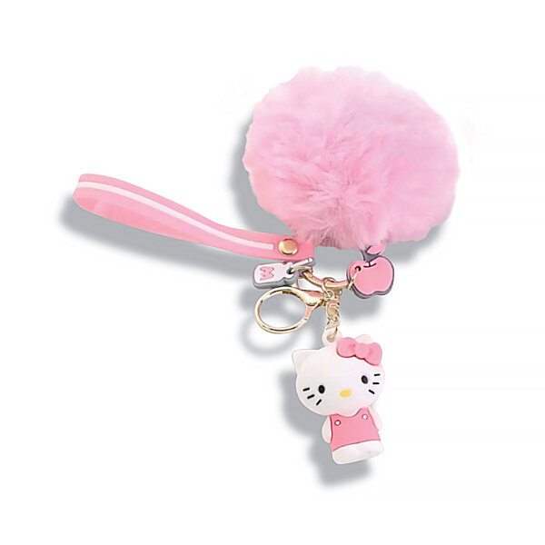 Schlüsselring mit Motivanhängern – Hello Kitty