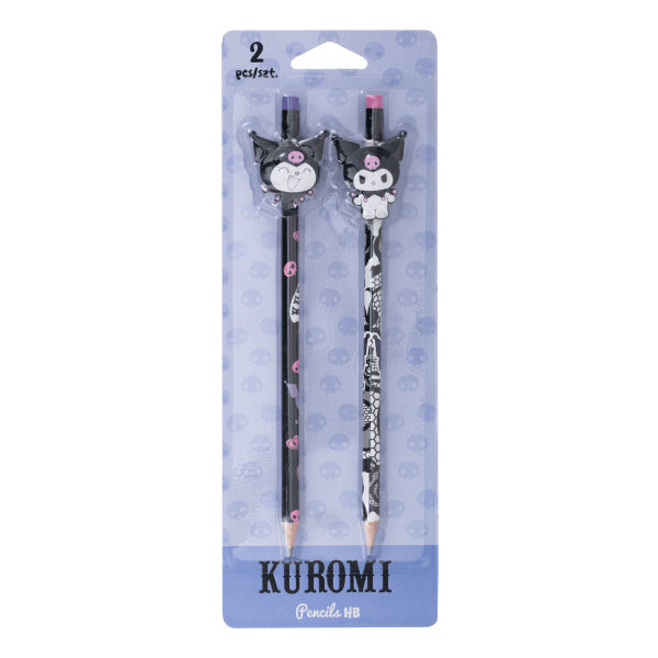 Beistifte m.Tip, 2 St. im Blister 2, Kuromi VE12
