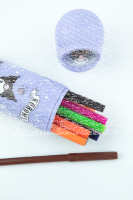 Stifteetui rund Kuromi Displ. 12 St.