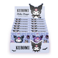 Sticker Stamper Kuromi 12 St. Display