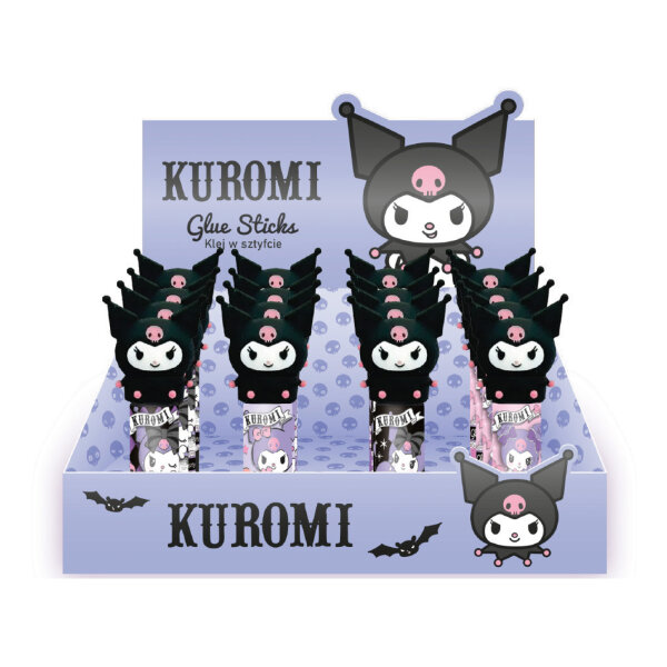 Klebestifte 8g Kuromi im Display 16 St.